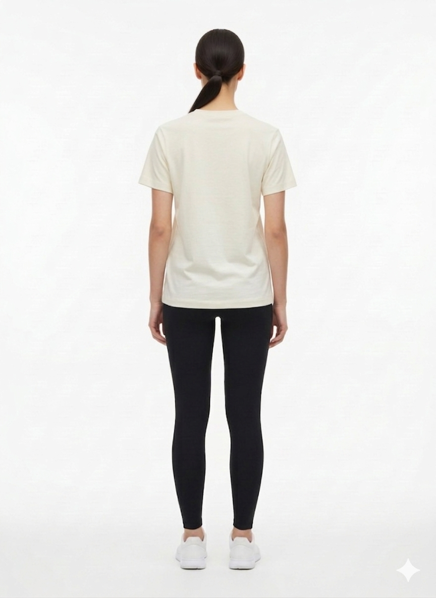 Blusa Bege com Logo Animal Print - Nike/GG
