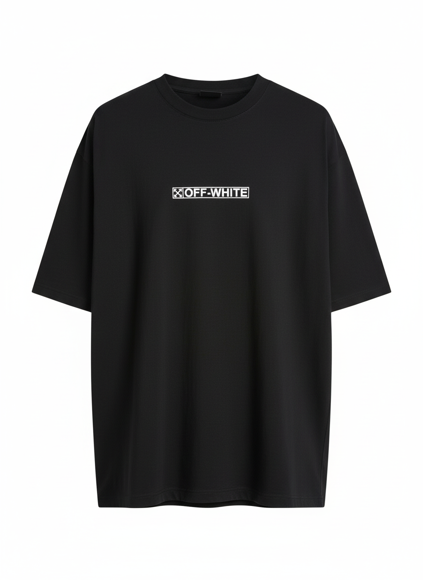 Camiseta preta - OFFWHITE | G