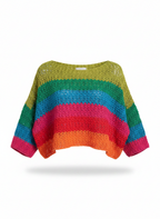 Blusa Cropped Tricô - VIVIANE FURRIER / P