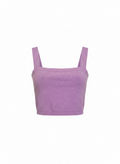 Cropped tricot alça larga lilás - ALL'S | P