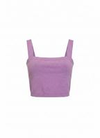 Cropped tricot alça larga lilás - ALL'S | P