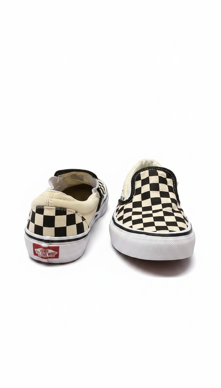 Tênis Slip-on Xadrez Canvas - VANS / 36