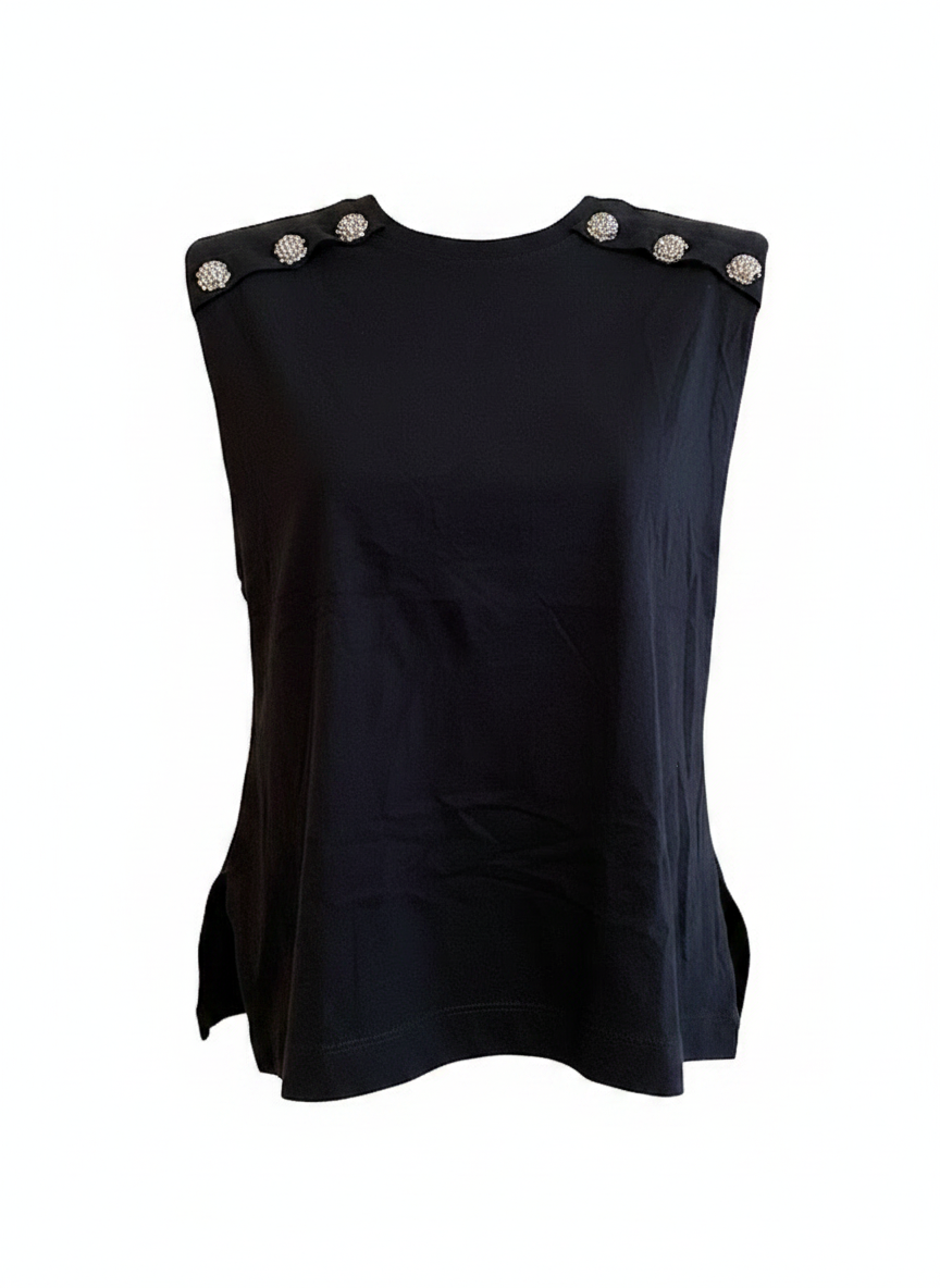 Blusas Preta - CAOS / P