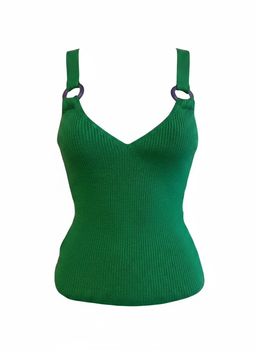 Blusas Verde - BORDA BARROCA / P