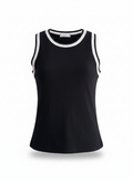 Blusas Preta - BORDA BARROCA / P