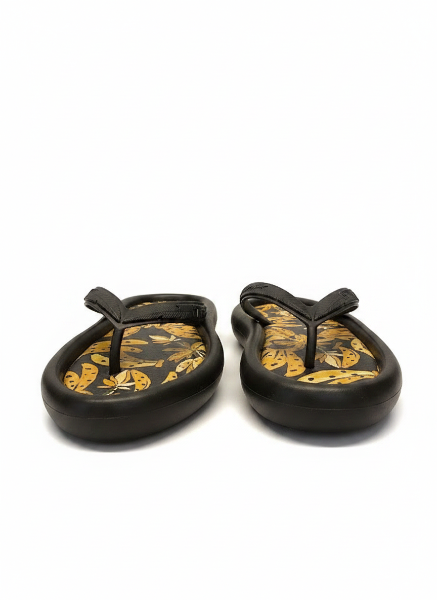 Chinelo Estampado Tropical Borracha - FARM / 34
