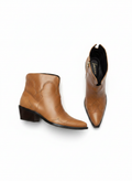 Bota Ankle Boot Couro Western - LUIZA BARCELOS / 35