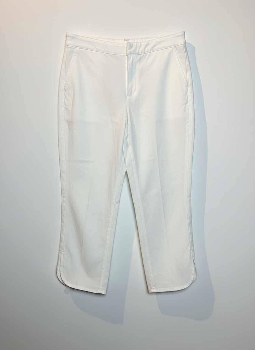 Calça tecido cigarrete off white - OH BOY! | M