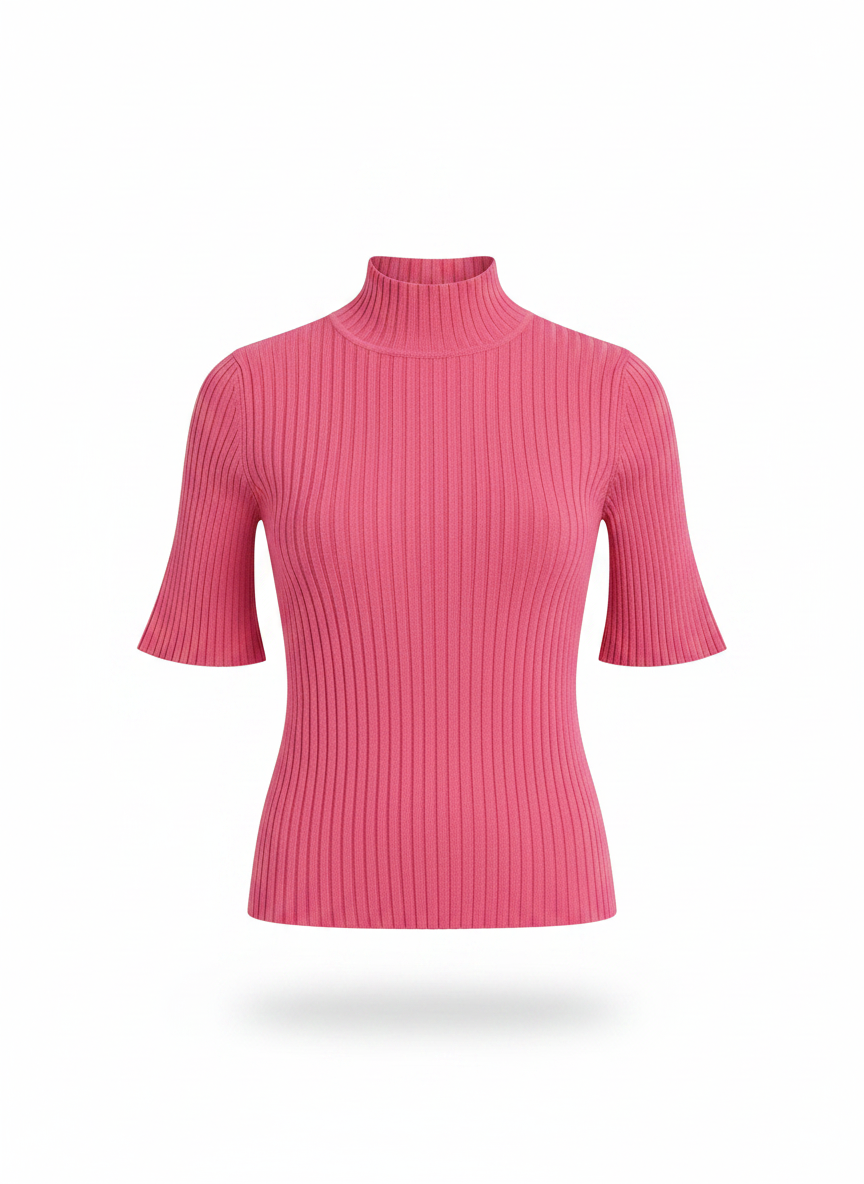 Blusas Rosa - BORDA BARROCA / P