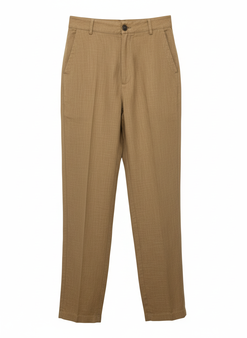 Calça alfaiataria algodão - SEM MARCA | P