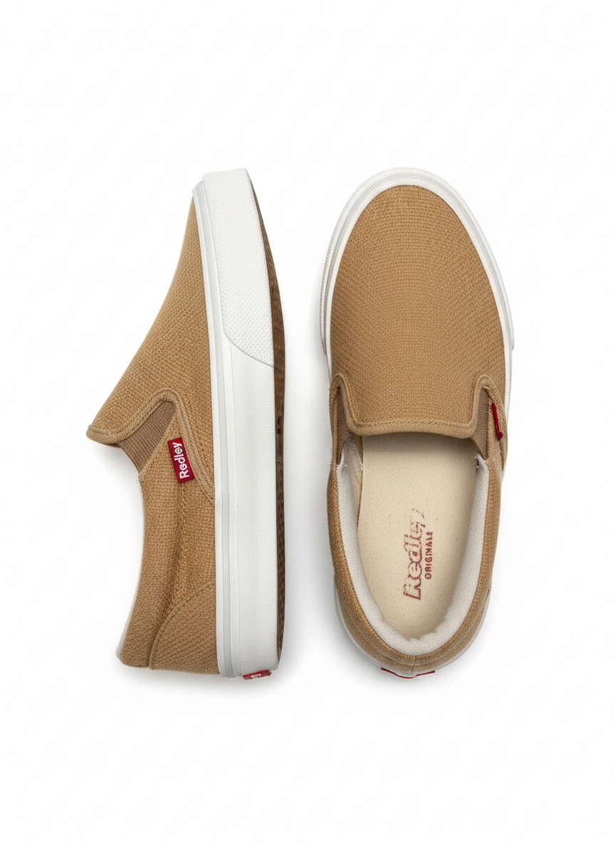 Tênis Slip-On Têxtil Versátil - REDLEY / 36