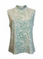 Blusa sem manga estampada verde - LAFORT | M