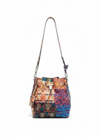Bolsa Saco Estampada Patchwork - SCHUTZ