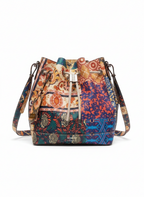 Bolsa Saco Estampada Patchwork - SCHUTZ