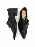 Sapato Oxford Bico Fino Couro Sintético - ZARA / 39