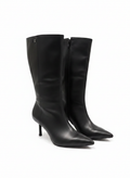 Bota Cano Médio Couro Bico Fino - SANTA LOLLA / 36