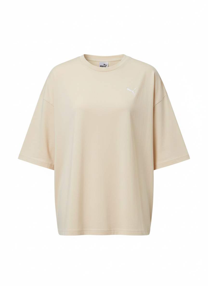 Camiseta esportiva oversized areia - PUMA | M