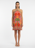Vestido Curto Estampa Tropical - Farm/P