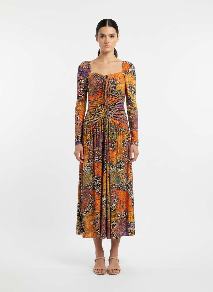Vestido Estampado - FARM / M