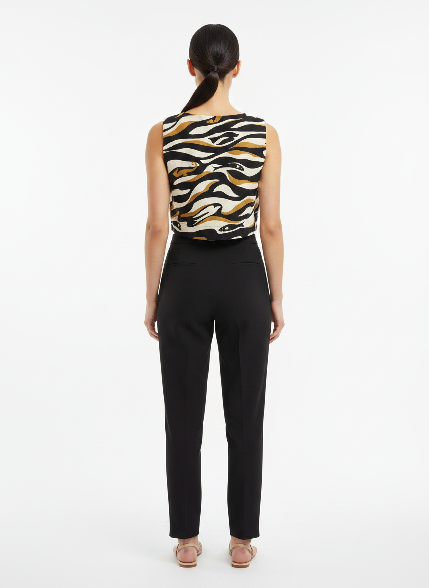 Blusas Viscose Estampada - CANTÃO / M