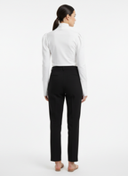 Blusa Gola Alta com Detalhe V Manga Longa - Animale / M