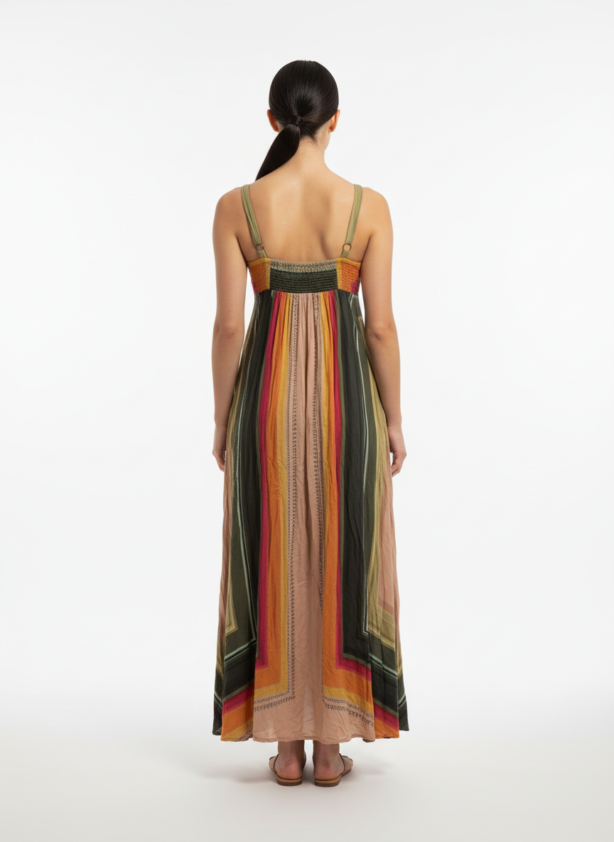 Vestido Longo Pé de Coqueiro - Farm/P