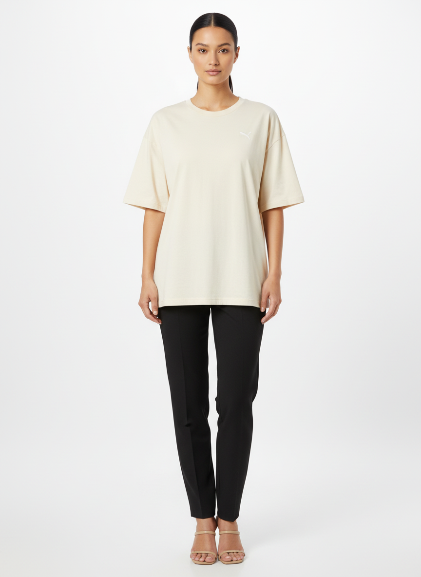 Camiseta esportiva oversized areia - PUMA | M