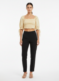 Blusas Cropped Algodão - FARM / U