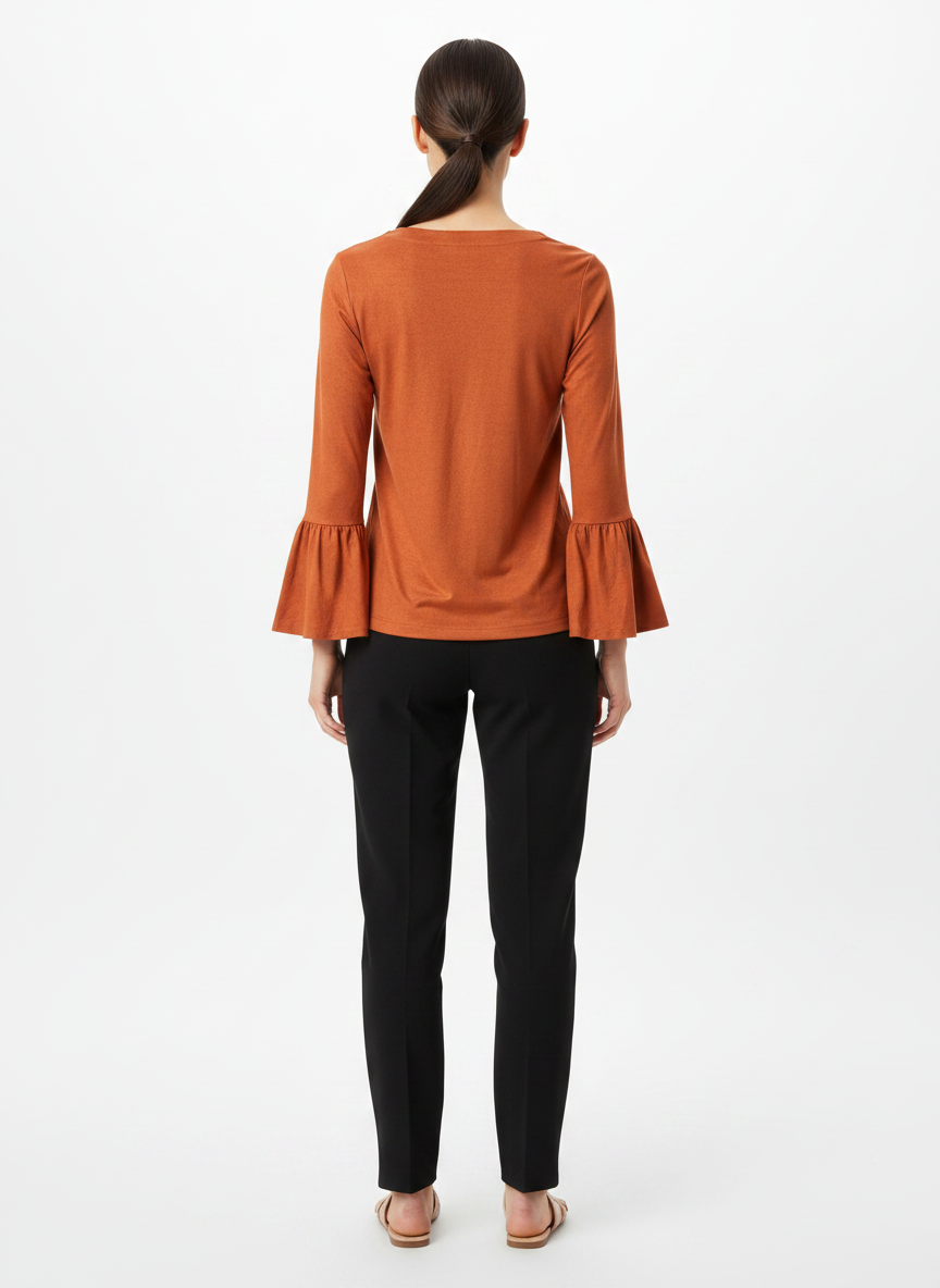 Blusa Telha - BORDA BARROCA / P