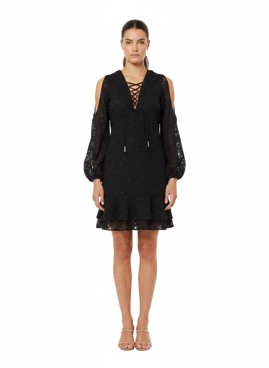 Vestido Jacquard - ANNE FERNANDES / M