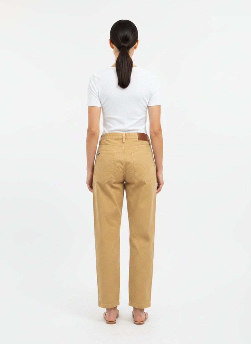 Calça baggy sarja bege - ANIMALE JEANS | 36
