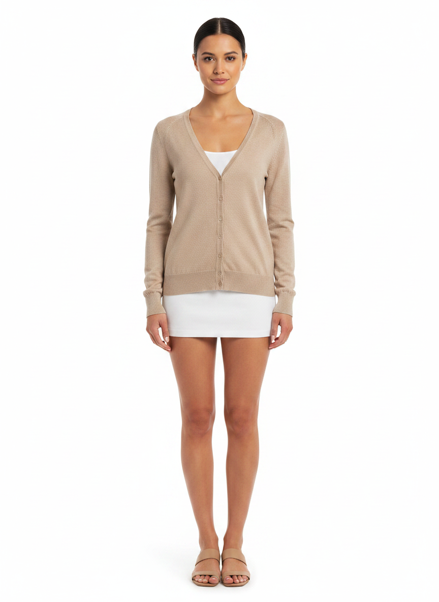 Blusa Cardigã Malha - ZARA / M