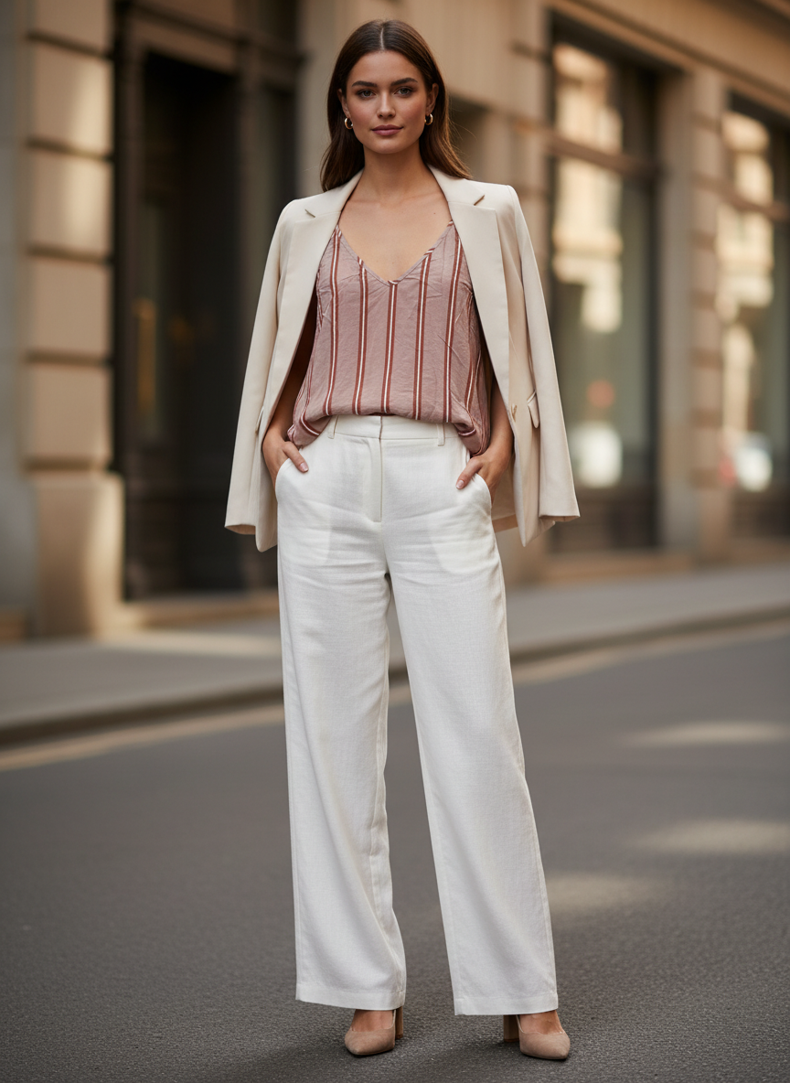Blusa Viscose Listrada - LEZ A LEZ / M