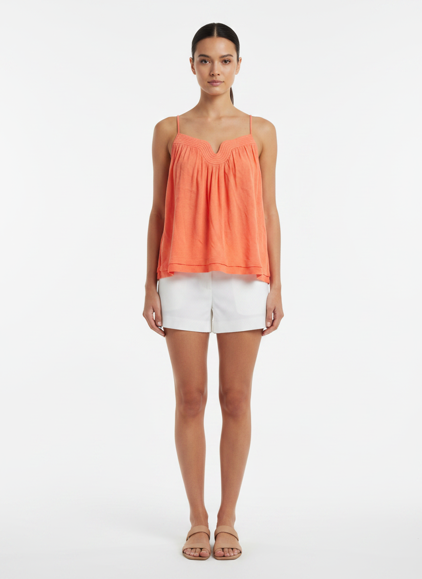 Blusa Leve Alças Detalhe V - ANIMALE / 40