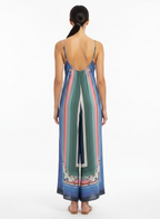Vestido Maxi Fluido Estampado Ombré - FARM / M