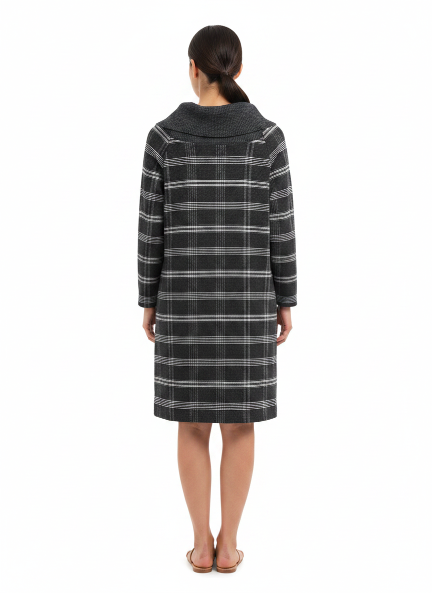 Vestido Malha Xadrez - A.CULT / M