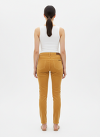 Calça Veludo Slim Mostarda - Canal/38