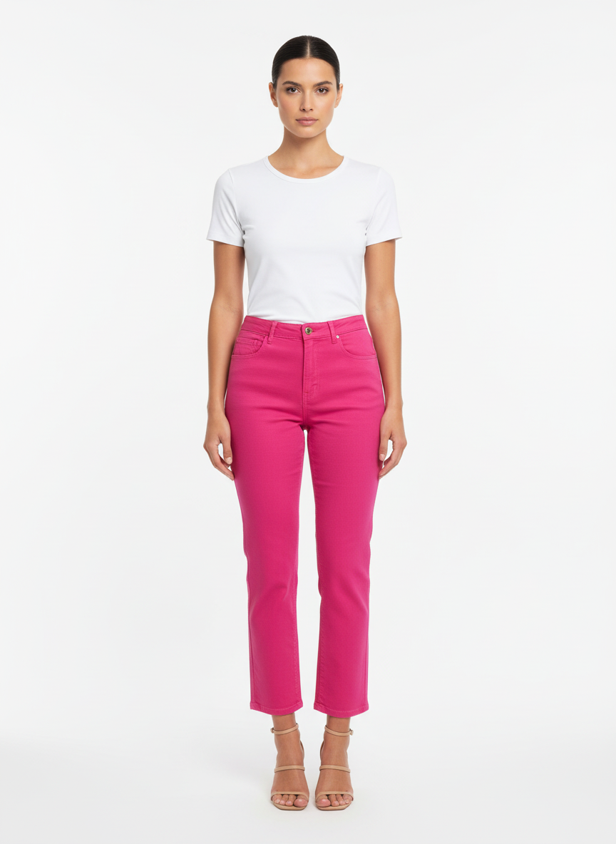 Calça sarja rosa - SACADA | 44