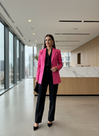 Blazer Estruturado Fúcsia - H&M / 38