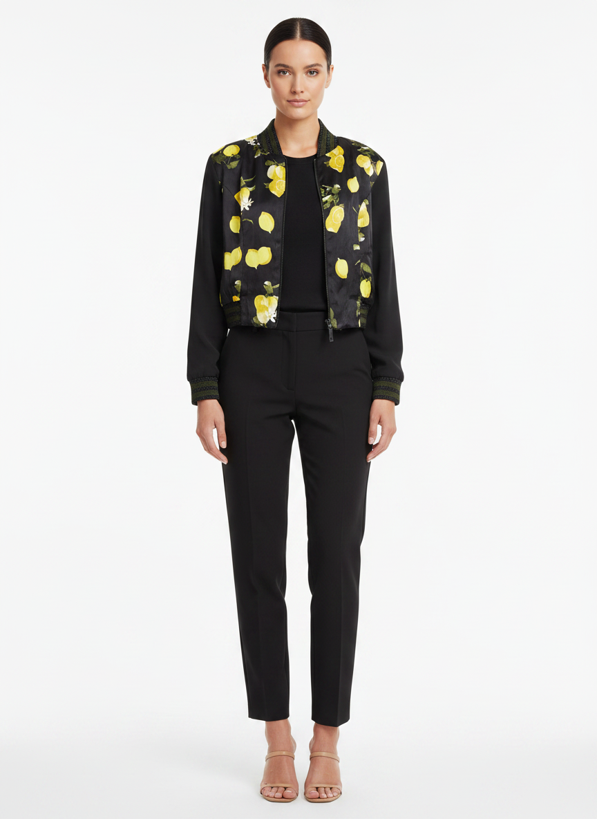 Casaco Bomber Cetim - ANIMALE / P