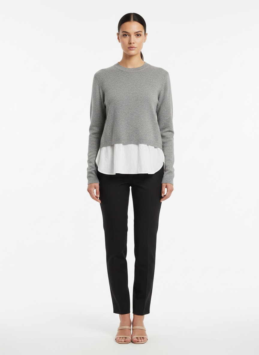 Blusa Tricô Mescla - MARFINNO / PP