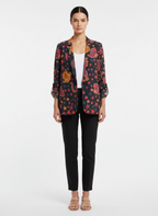 Blazer Estampado Étnico Manga Longa - FARM / P