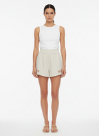 Shorts Versátil com Detalhe em Tela Bege - All’s/P
