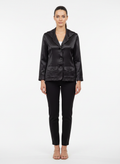 Blazer Acetinado Botões Elegante - DROSÓFILA / M
