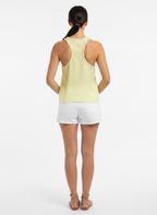 Blusa Feminina Amarela Leve com Pompons - DRESS TO / P
