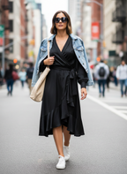 Vestido Cetim - PAT BO / 42