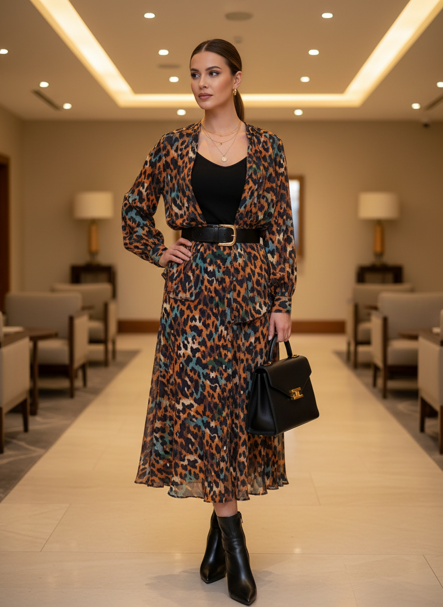 Conjunto Estampado Viscose - CANTÃO / PP