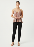 Blusa Viscose Listrada - LEZ A LEZ / M