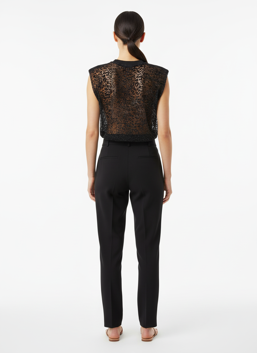 Blusa Animal Print Texturizada - John John/M
