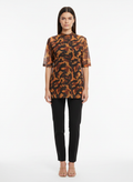 Blusa Tule Estampada - ANIMALE JEANS / M